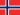 Drapeau de la Norvge
