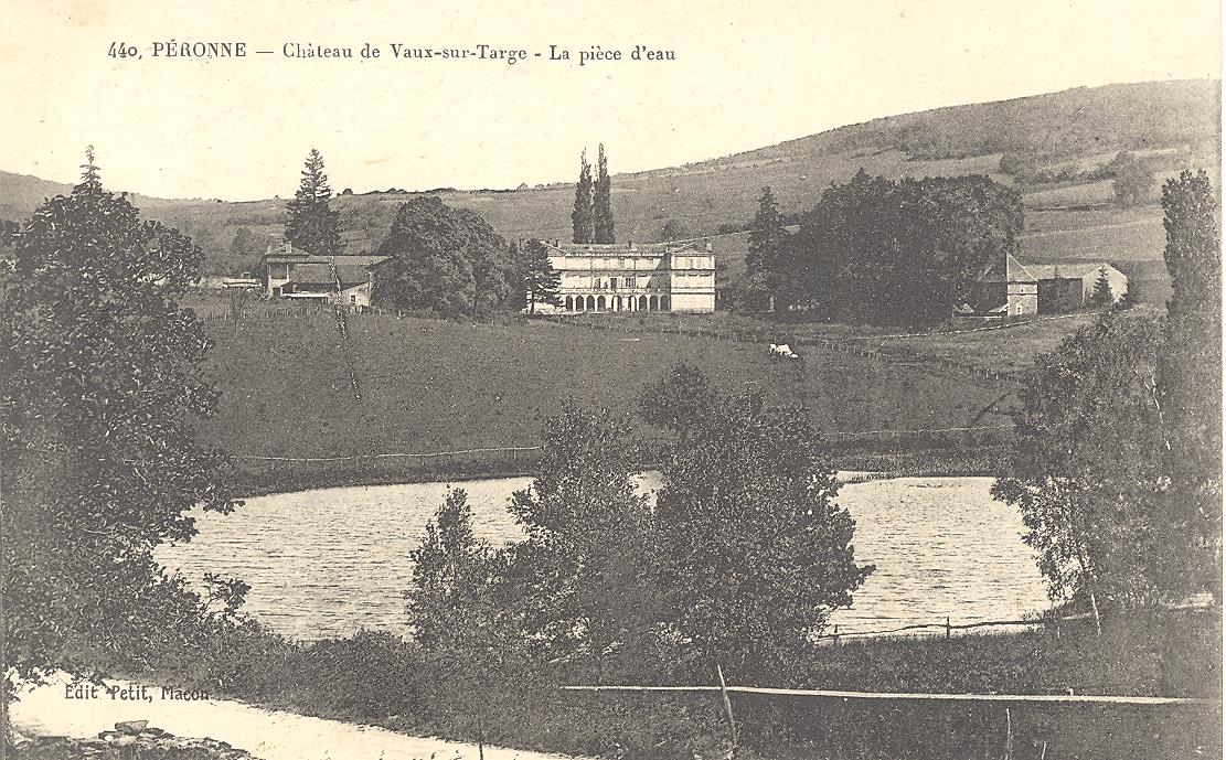 Péronne Château de vaux sous targe