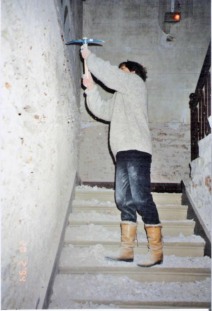 colo 1994 travaux escalier