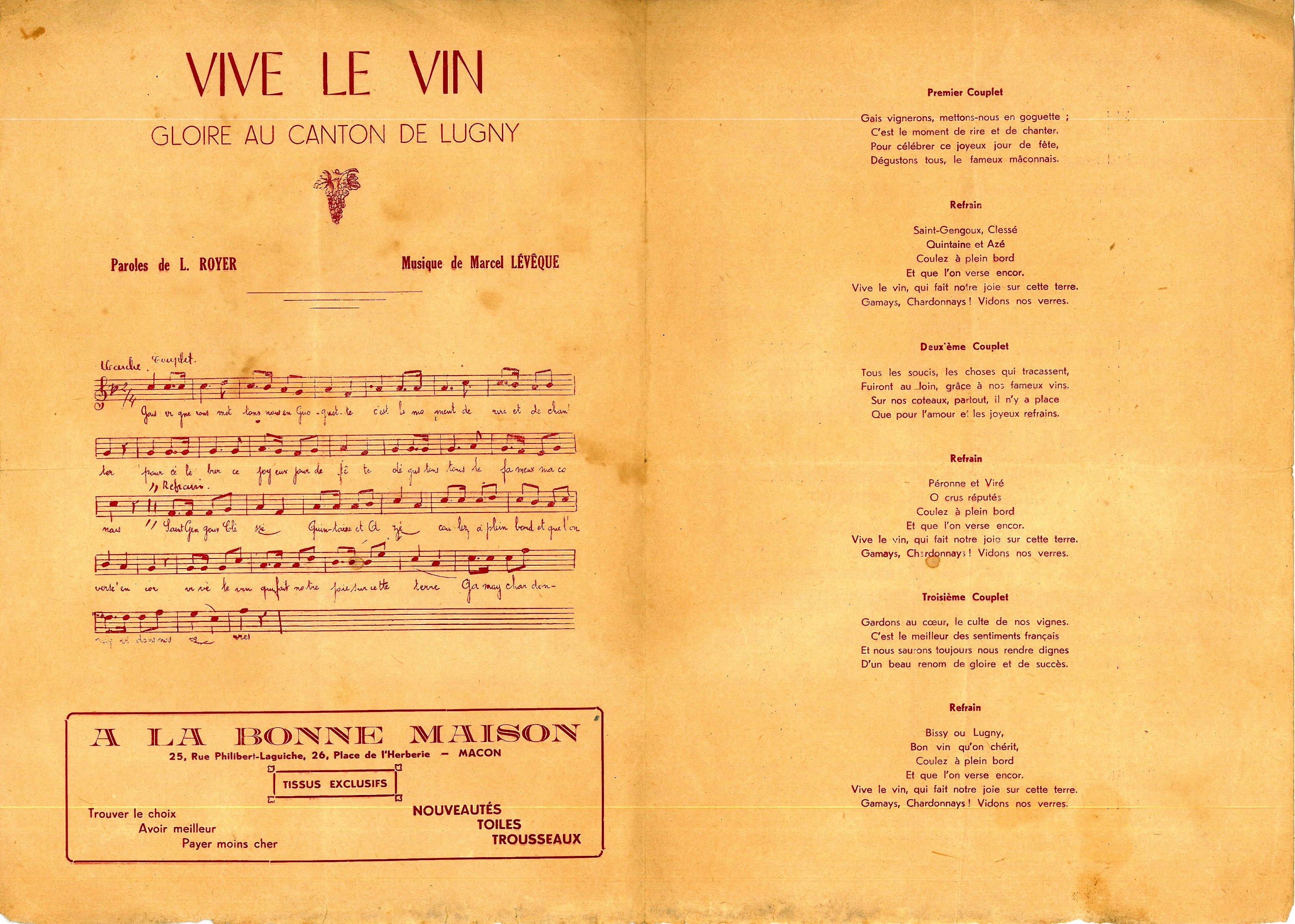 VIVE LE VIN