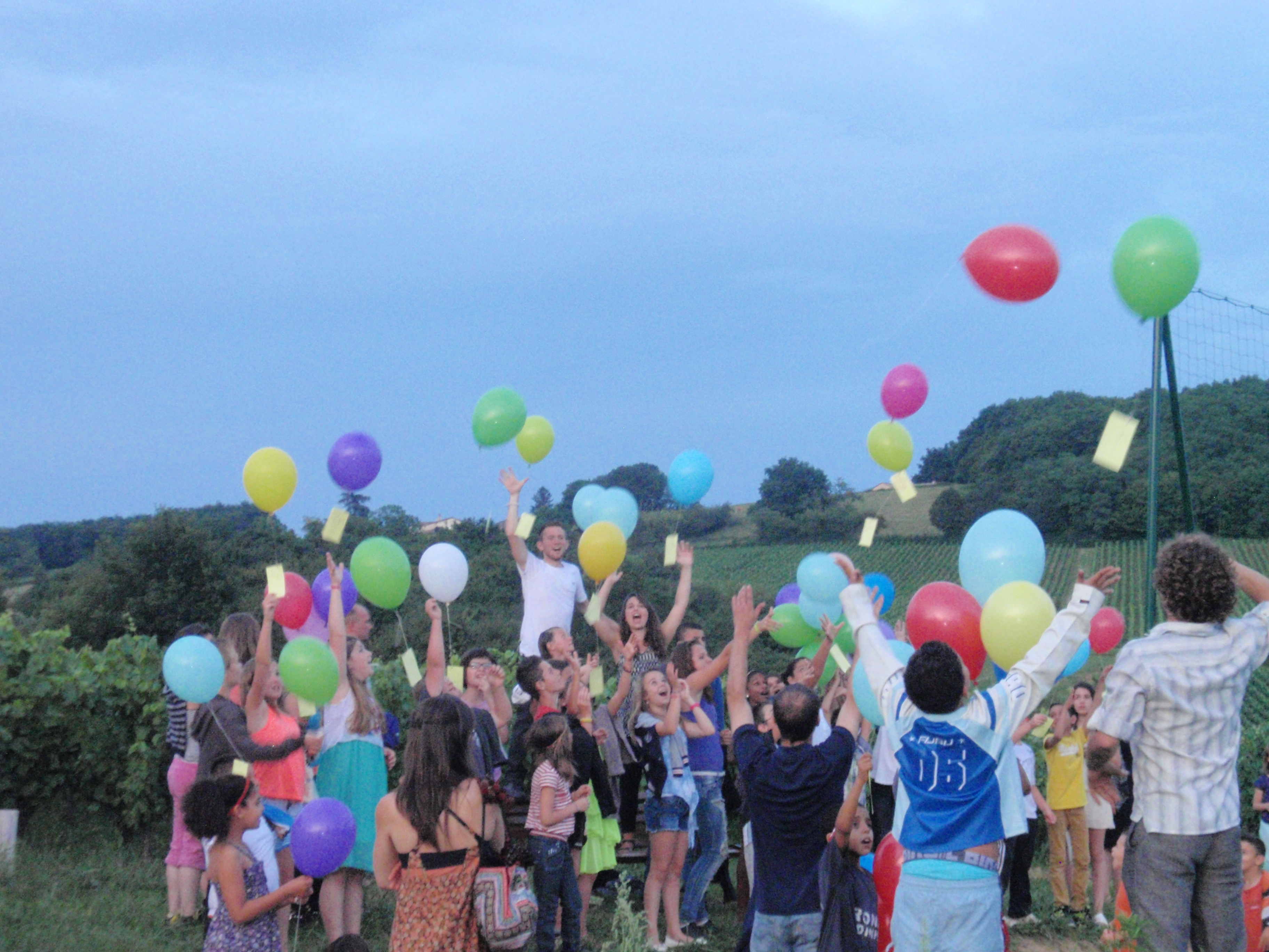 LACHER DE BALLONS